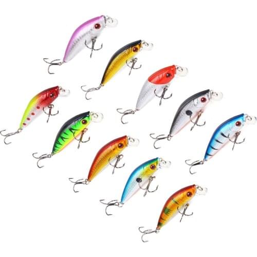1pcs Minnow Fishing Lure 7cm 8.5g Topwater Plastic Hard Artificial Bait Wobbler Jig Crankbait Carp Bass Pesca Tackle SwimBait