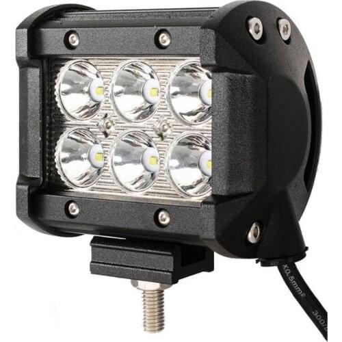 4" 18W LED Work Light Driving Lamp Motorcycle Tractor Boat Off Road 4WD 4x4 SUV ATV Spot Flood Offroad 12V 24V Fog Worklight