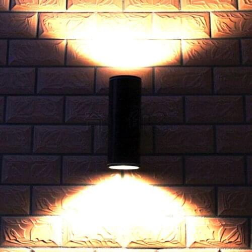 American Loft Wall Lamp Led Wall Light home lighting 6W 24W 48W COB outdoor up down outdoor garden rgb led wall washer light