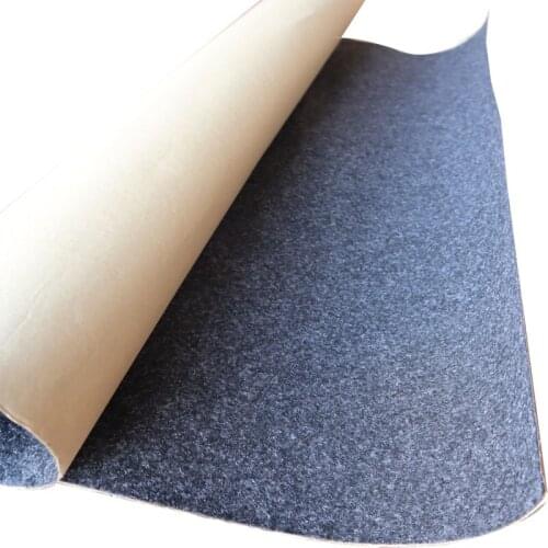 Car Audio Speaker Cloth Subwoofer Box Self-adhesive Felt Flannel Gray-black Felt Cloth with Glue 1meter Multiplied By 1meter