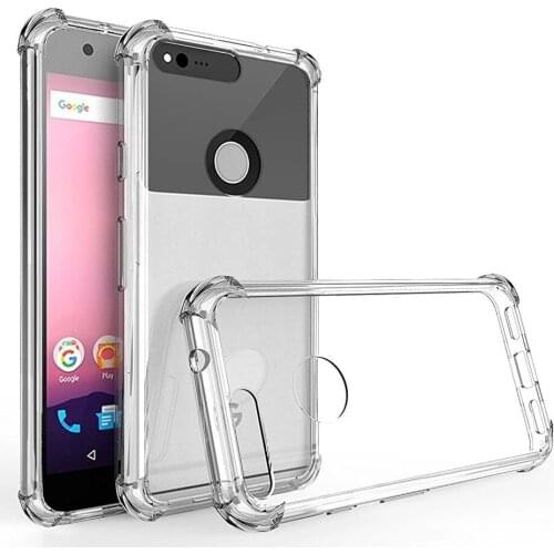 For Google Pixel 6 5A 4A 5 4 3 3A 2 XL 4A5G 6XLClear Crystal Soft Silicon TPU Shockproof Full Protection Phone Back Cove