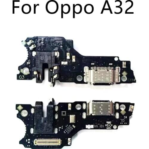 For Oppo A32 USB Charger Dock Connect Connecting Charging Flex Cable for oppo a32 USB Repair Spare Parts