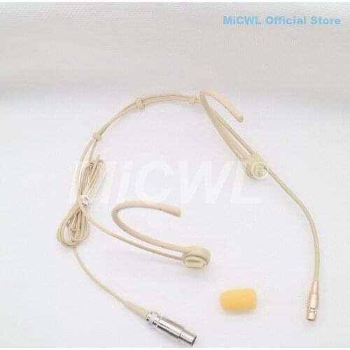 Cardioid Headset Microphone For AKG Samson HC81 Foldable Mic For Stage Singing Recording Mike MiCWL