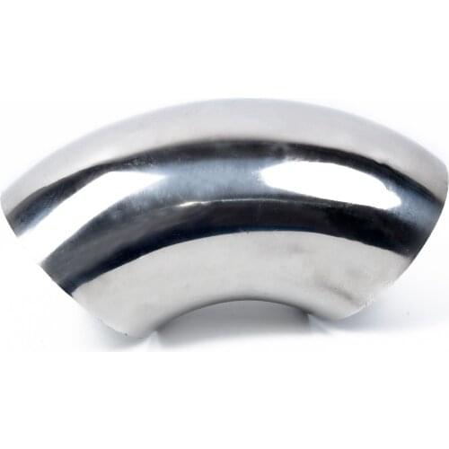 Car Exhaust Stainless Steel Elbow 90 degrees Pipe Tube Bend Mandrel Fitting Car Accessories