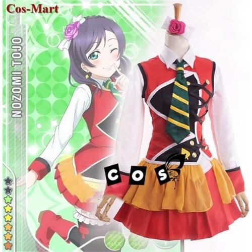 Hot Anime LoveLive Tojo Nozomi Cosplay Costume SUNNY DAY SONG SJ Uniform Female Activity Party Role Play Clothing Custom-Make