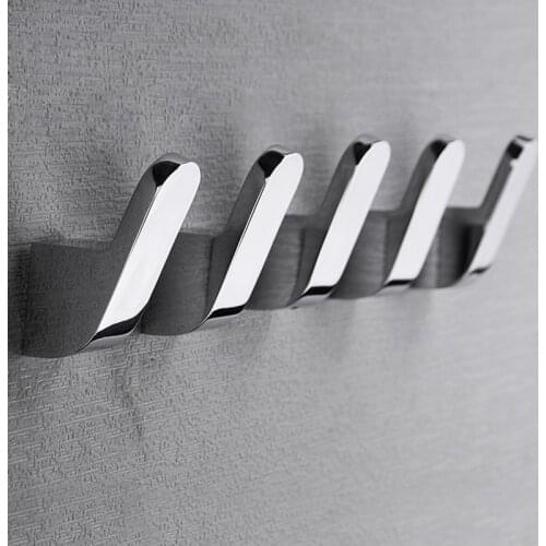 Bathroom hook Single coat hook Pure copper hook Towel Hook Wall hanging in toilet Clothes hook Shower Room toilet