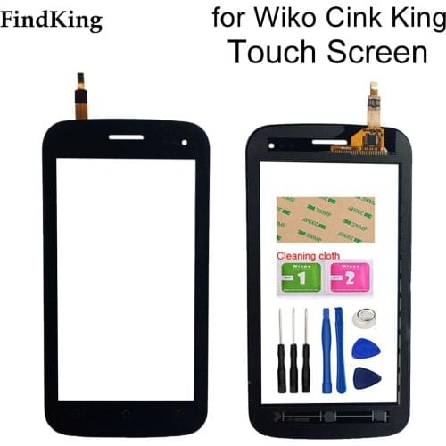 Mobile Phone Touch Screen For Wiko Cink King Touch Screen Digitizer Glass Panel Sensor Replacement Parts Tools