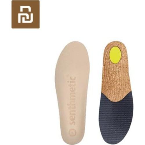 Newest Youpin Xinmai Softwood Insole For Leather Shoes Sneakers Delicate Skin-friendly Sweat-absorbent and Dry