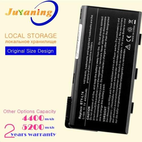 New BTY-L74 BTY-L75 laptop battery FOR MSI CX610 CX620 CX620X CX630 CX700 GE700 EX460 EX610 CX623 CX705 CX705X CX500 A7005