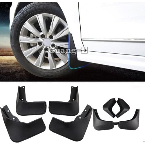 For Suzuki S-cross scross SX4 2014 2015 2016 2017 car cover plastic fender soft mudguard protection flap splash mud guard frame