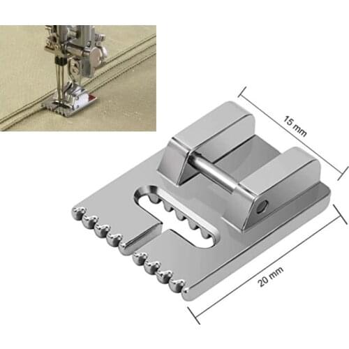 Household Multi-Function Tucker presser foot Household Sewing Machine Parts Pintuck Foot 5/7/9 Grooves Presser Foot