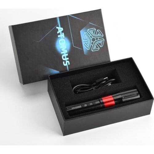 Tattoo Machines Portable Wireless Tattoo Machine Pen 2000mAh Lithium Battery Power Supply LED Digital Display Equipment