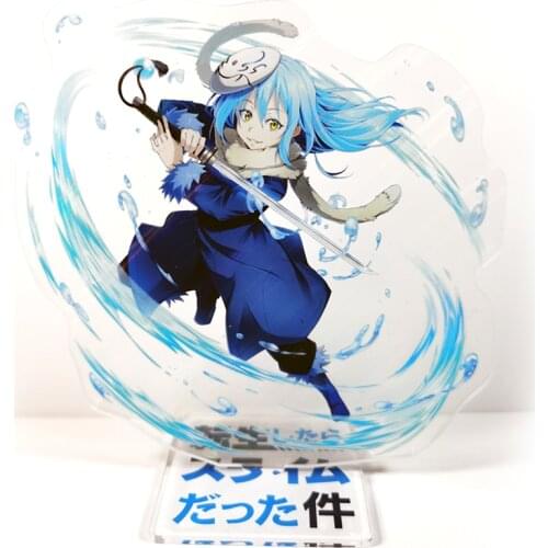 Tensei shitara Slime Datta Ken That Time I Got Reincarnated as a Slime Rimuru Tempest battling acrylic stand figure cake topper