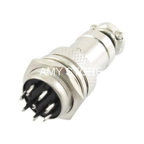 AC 200V 5 Amp 1000V 3 Pin 3P Screw Circular Aviation Connector Plug Joint