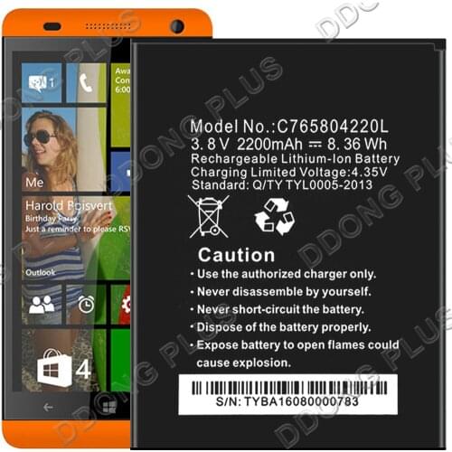 C765804220L Battery For BLU WIN HD W510 W510U W510L X150Q Battery Replacement Repair Part