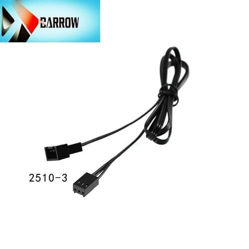 Barrow 2.0 5V 3pin Light component extension cable professional use RGB Extend line 800mm YCAR-800