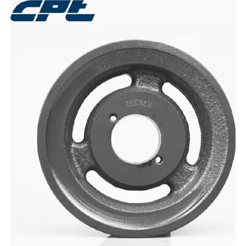CPT 2BK70H v belt pulley, Cast Iron, B Belt Section, 2 Grooves, H bush required, 6.75"OD, ISO9001 certified 2BKH Pulley