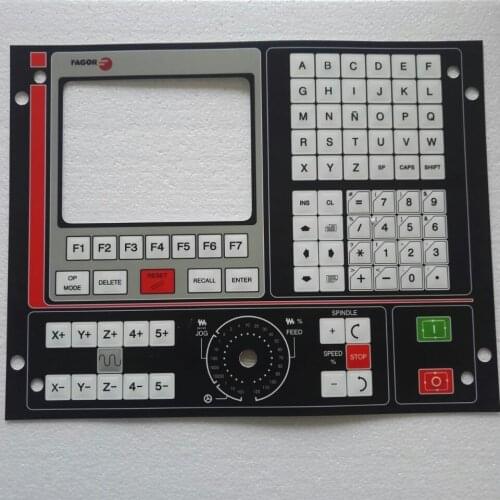 FAGOR 8025M Membrane Keypad for CNC Panel repair~do it yourself,New & Have in stock