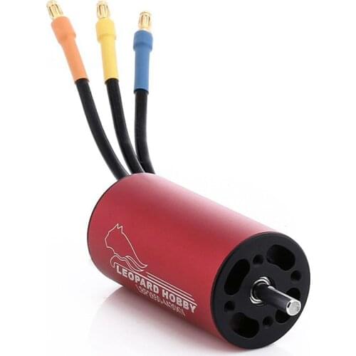 FATJAY Leopard LBP2850 brushless inrunner 4-pole sensorless motor 2850 2670KV 2870KV 2950KV 4430KV 5280KV 6560KV for RC car boat