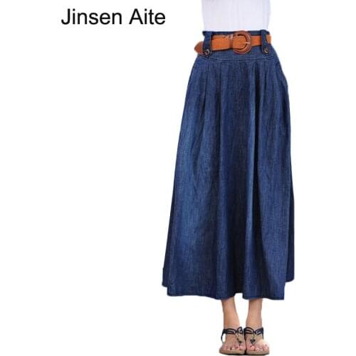 Женские юбки макси Jinsen Aite China At AliExpress