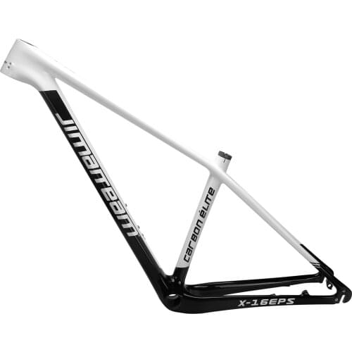 2021 JIMAITEAM full carbon fiber mountain bike frame barrel axle quick release universal bicycle frame/grey standard