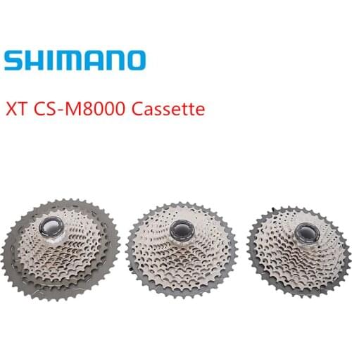 Shimano DEORE XT CS-M8000 Cassette 11S MTB bike bicycle freewheel M8000 cassette Mountain bike 11 speed 11-40T 11-42T 11-46T