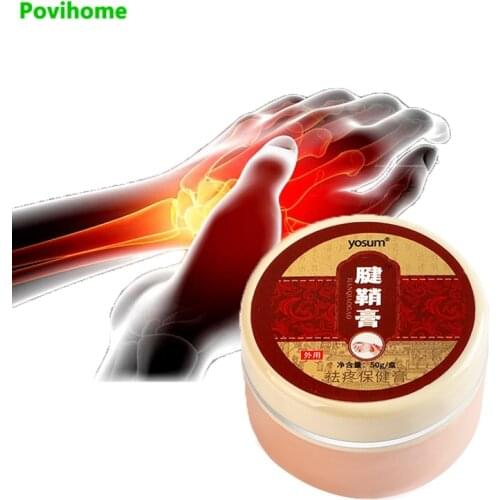 50G 1pcs Hand Wrist Cream Arthritis OintmentThumb Finger Pain Relief Treatment Tendon Sheath Therapy Tenosynovitis Plaster P0136