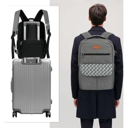 USB Charging Bags 16 Inch Laptop Backpack Mens Backpacks Business Notebook Mochila Waterproof Male Back Pack Travel Bagpack