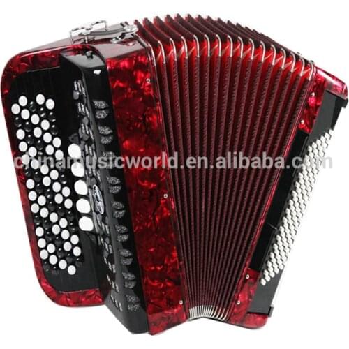 Afanti Music Best quality 72/44keys 96Bass Children Piano Accordion AFA-28 red color