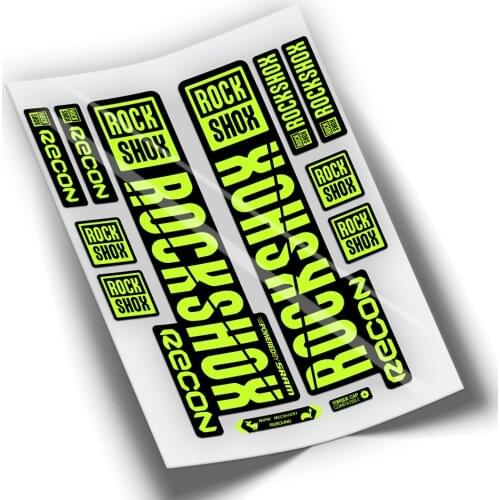 Pegatinas hairpin clip ROCKSHOX RECON 2019 WP273