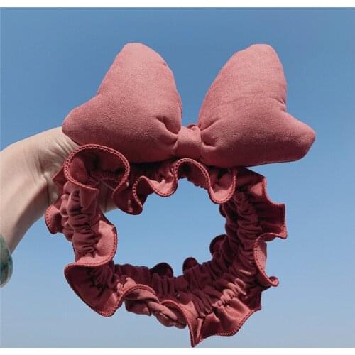 Solid Color Wash Face Bow Headbands For Women Girls Headbands Headwear Hair Bands Turban Hair Accessories