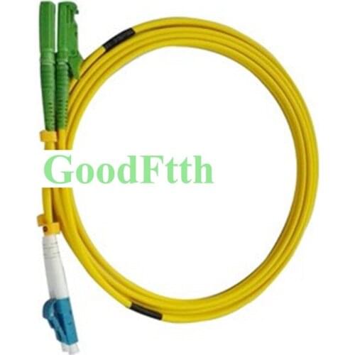 Fiber Patch Cord Jumper E2000/APC-LC/UPC SM Duplex GoodFtth 20-50m