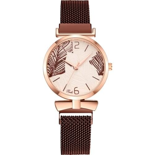 Luxury Quartz Watches for Women fashion gold Milan Strap womens Ladies Watch silver reloj mujer saat relogio zegarek damski