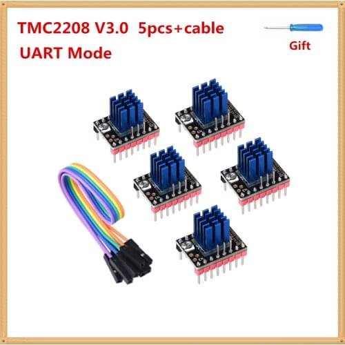 3d printer stepper driver TMC2208 v3.0 engine controller UART mode stepping driver module TMC 2208 implements stepstick parts