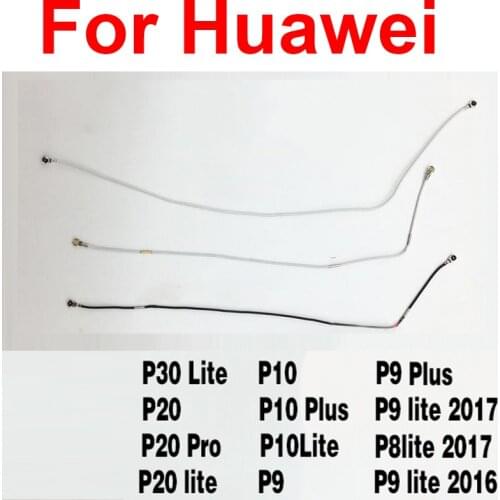 Signal Antenna Flex Cable For HuaWei P30 P20 Pro P10 Plus P8 P9 Lite Mini 2017 Wifi Coaxial Connector Aerial Flex Ribbon Parts