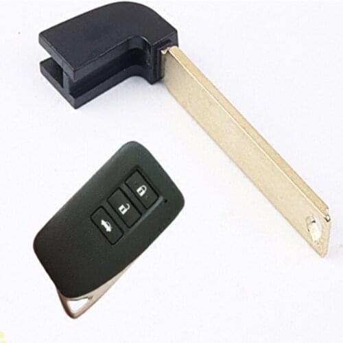 DAKATU Uncut Emergency Replacement Remote Key Fob Blades Insert For Lexus ES350H GS350 GS450h IS250 Smart Kyey blade