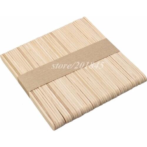 100Pcs/Pack Birch Wooden Waxing Disposaoble Spatula Tongue Depressor Wax Medical Stick Sterile For Oral Examination