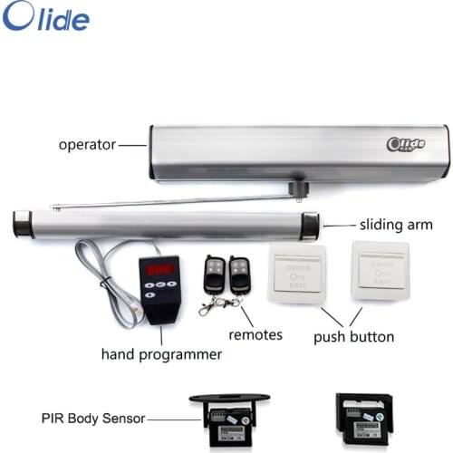 Touchless Hand Free Motion Sensored electric swing door closer for single and double leaf door