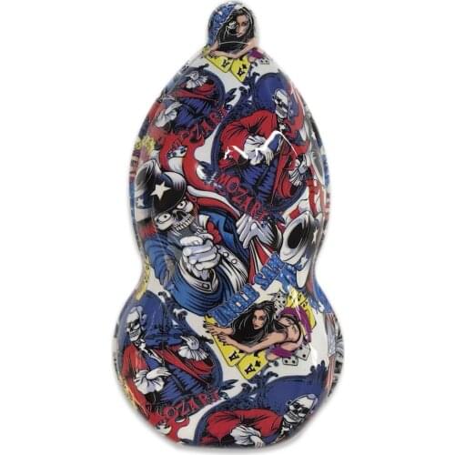 Free shipping 0.5mx2m/10m/20m Skull Cartoon Immersion Printing Film Hydro Dipping Film WDF2004