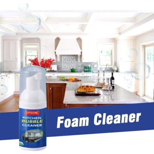Cleaning Bubble Spray Multi-Purpose Foam Kitchen Grease Cleaner Rust Remove Kitchenware Descaling Detergent Bubble Cleaner TSLM1