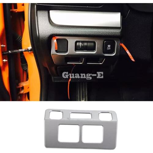 For Subaru Forester 2013 2014 2015 2016 2017 2018 Car Stick Cover Front Headlight Light Panel Switch Inner Trim Frame Lamp