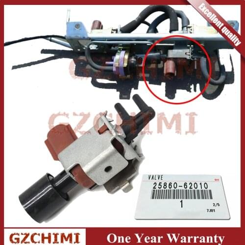 25860-62010 2586062010 EGR Solenoid Valve Assy Vacuum Switching for Toyota Avalon Camry Highlander Lexus ES300 ES330 RX330 RX350