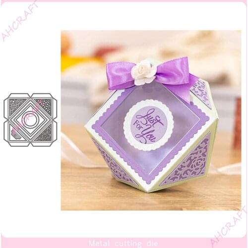 Exquisite Box Metal Cutting Dies for DIY Scrapbooking Photo Album Decorative Embossing PaperCard Crafts Die2020