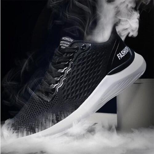 Men Casual Shoes Spring Autumn Breathable Sneakers Men Mesh Sports Shoes Trend Trainers Men Shoes Big Size 46 Walking Sneakers