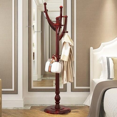 Home Furniture Small Apartment Floor-standing Coat Racks Simple Bedroom Living Room Clothes Rack Creative Hallway Porch Hangers