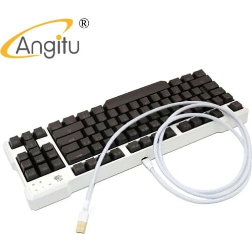 Custom Make Double Sleeved USB to TYPE C Cable for Mechanical Keyboard