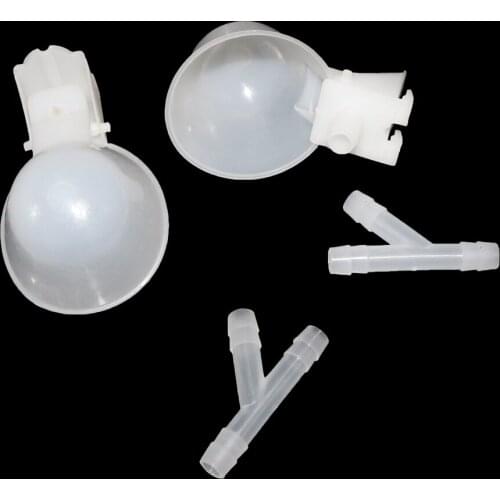 2 sets Pigeon Drinking Bowl Chicken Quail Adjustable Water Volume Drinking Bird Tools Adjustable Automatic Drinking Fountain