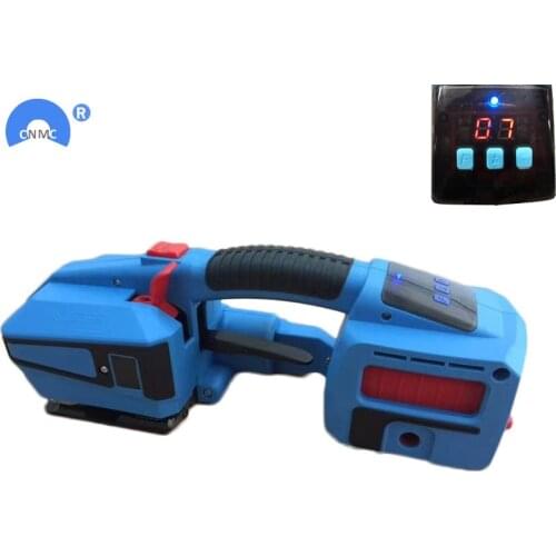 New generation lithium battery strap machine PP PET strap 13-16mm width 0.4-1.2mm thickness