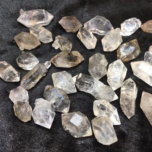 2pcs Amazing natural stones and minerals herkimer diamond raw gemstone reiki healing crystals spiritual practice energy stone