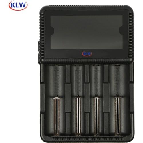 LCD display Smart USB Battery Charger li-ion 26650 18650 18350 14500 lithium battery charger A AA AAA SC C NIMH NICD charger